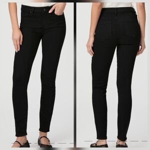 PAIGE Verdugo Ultra Skinny Overdye Black Wash - soft with stretch